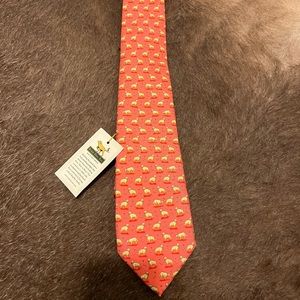 NWT Orange Golden Retriever Tie